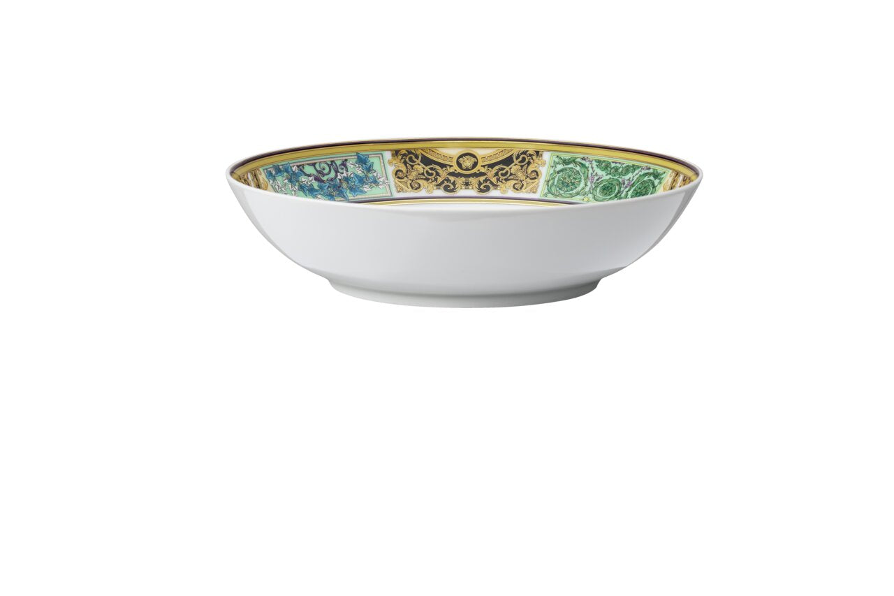 Versace Barocco Mosaic Plate 22 cm deep – side view