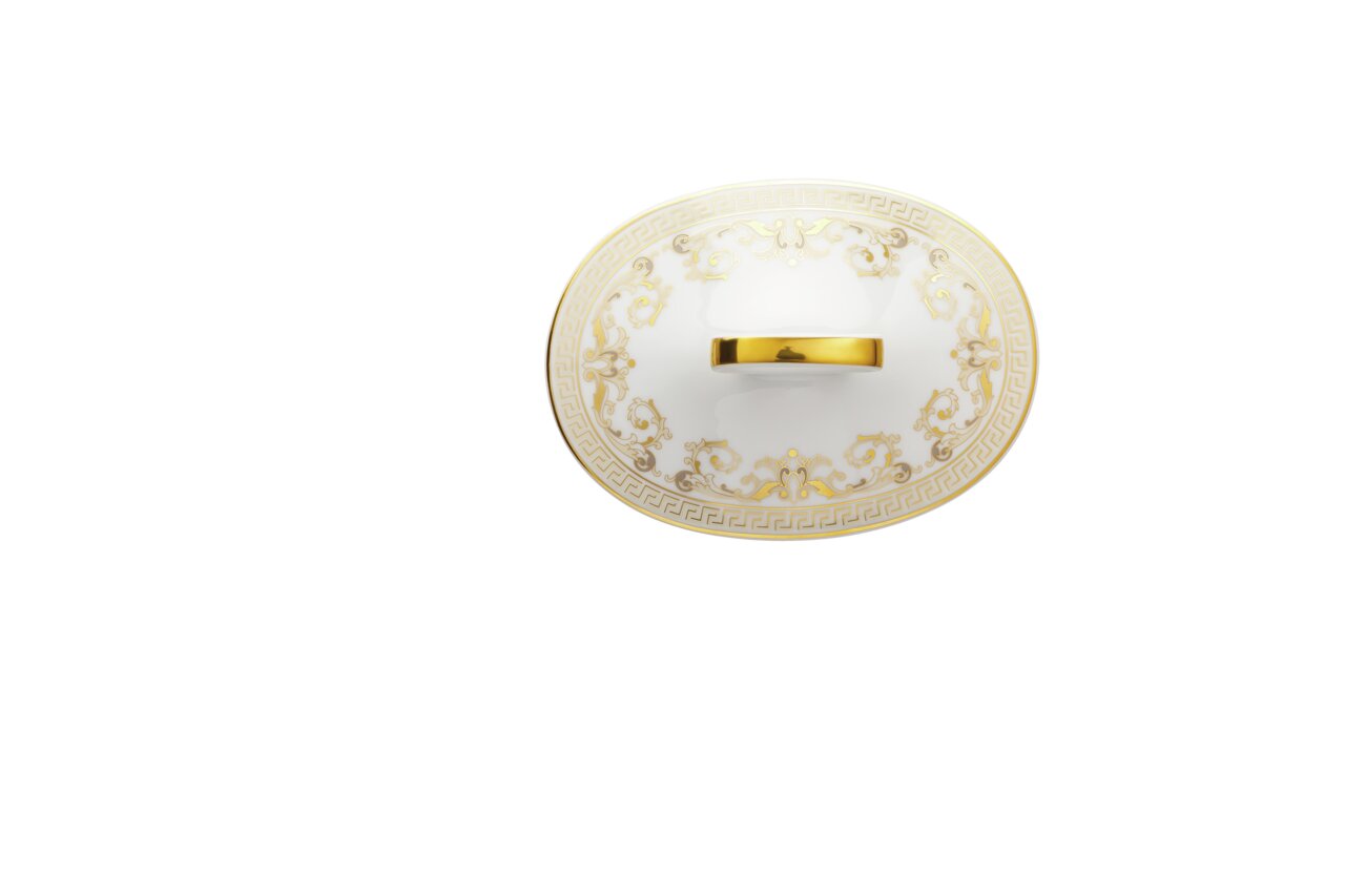 Versace Medusa Gala Coffee Pot Lid 3 – top view