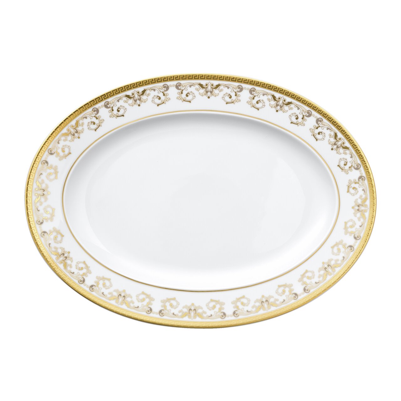 Versace Medusa Gala Gold Platter 34 cm – alternate view