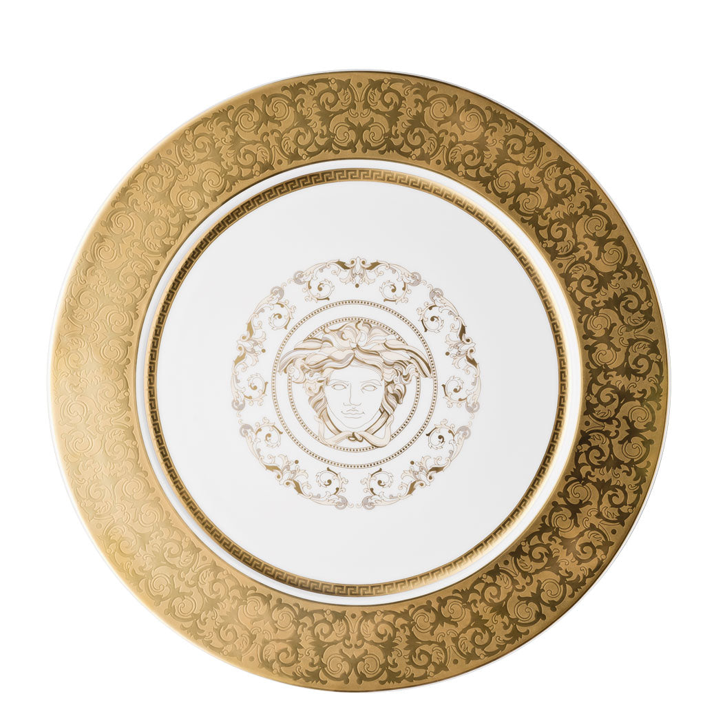 Versace Medusa Gala Gold Service Plate 33 cm