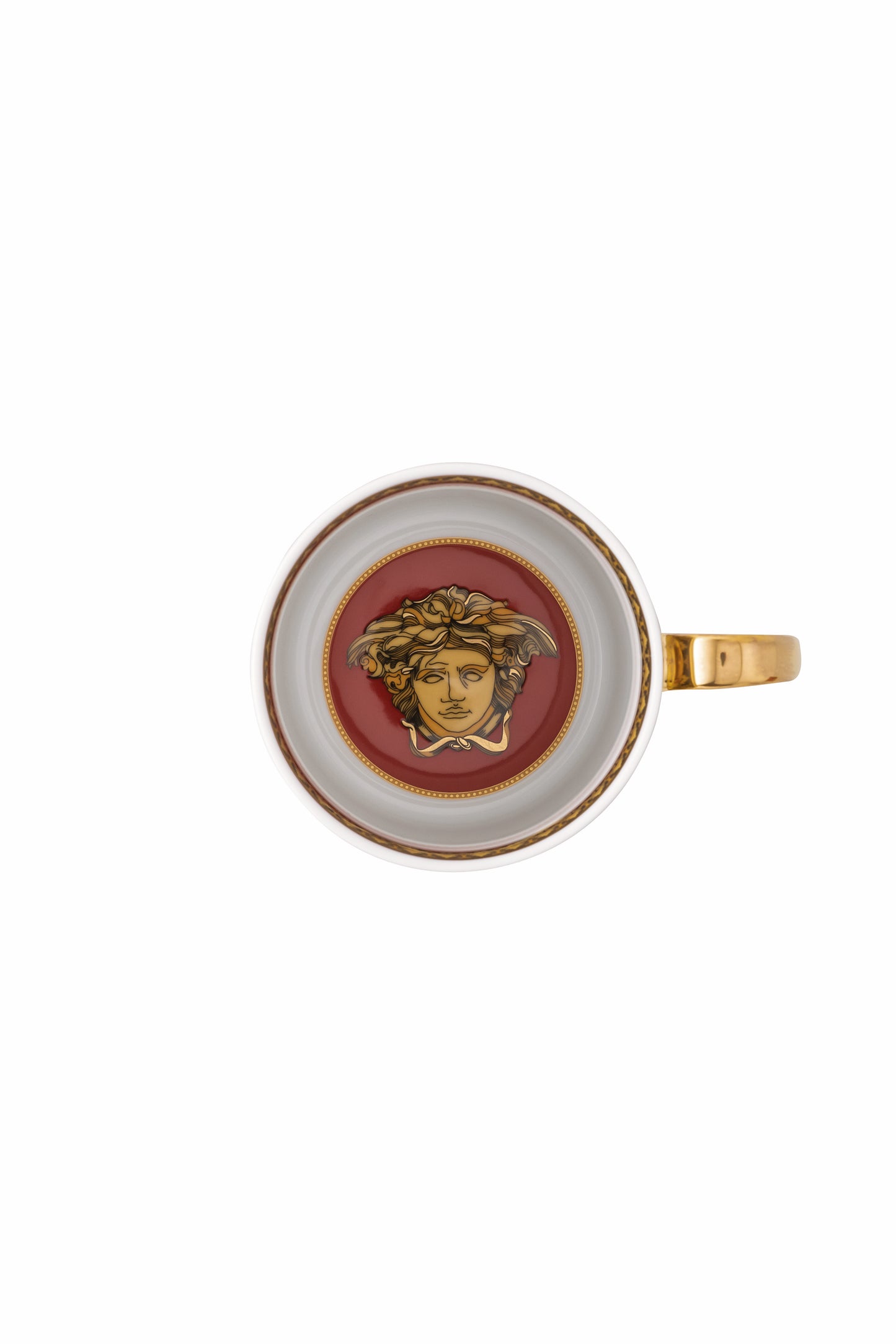 Versace Medusa Mug with handle – detail view