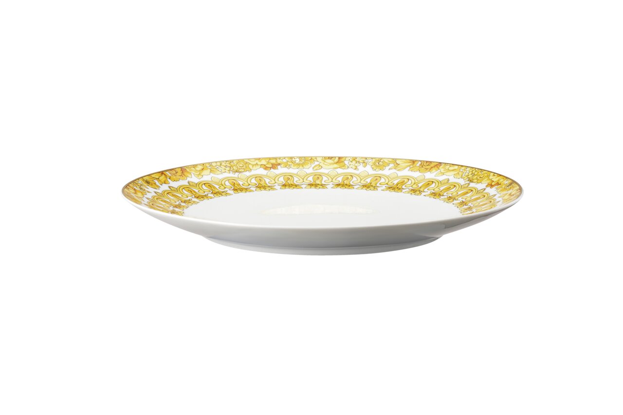 Versace Medusa Rhapsody Dinner Plate – 28 cm – side view
