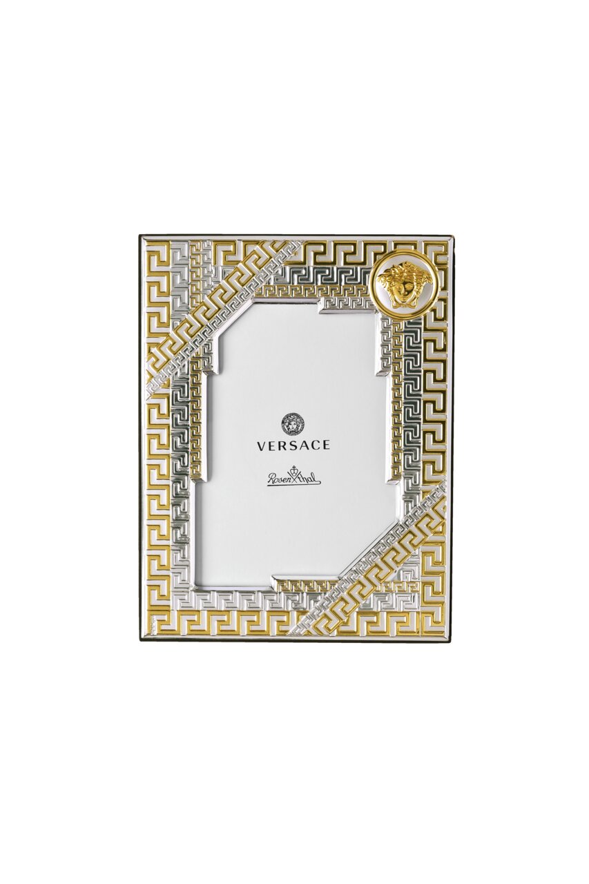 Versace VHF1 – Gold/Silver Picture Frame 9x13 cm - Front View
