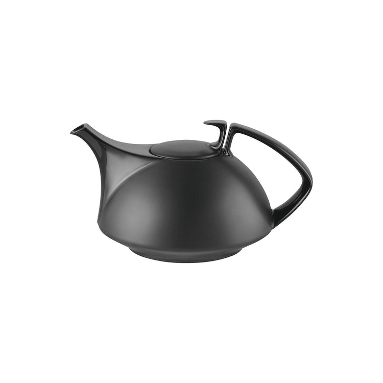 Rosenthal Black Rosenthal TAC Gropius Black Tea Pot 3 front view
