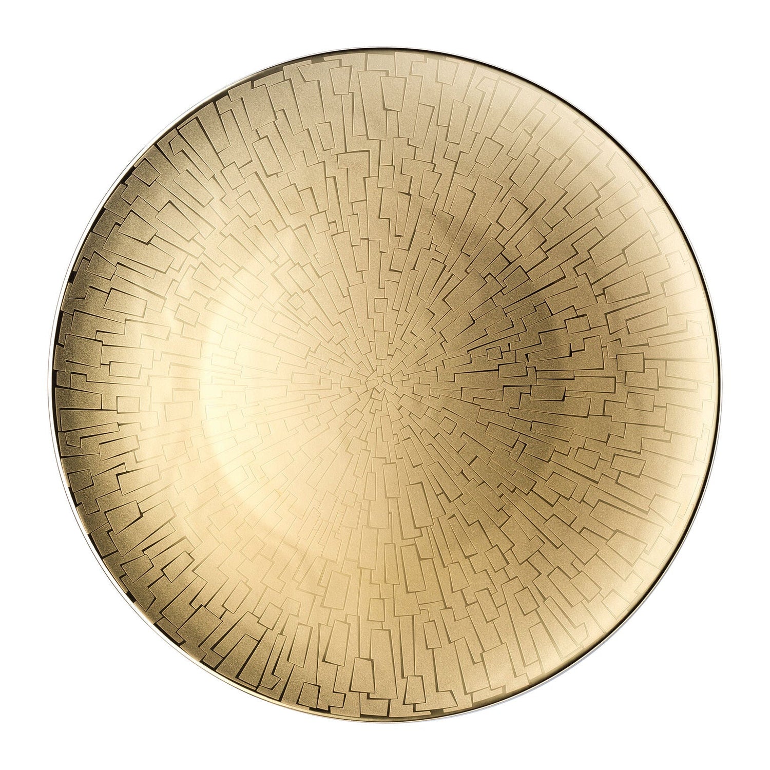 Rosenthal Skin Gold Rosenthal TAC Gropius Skin Gold Service Plate 33 cm front view