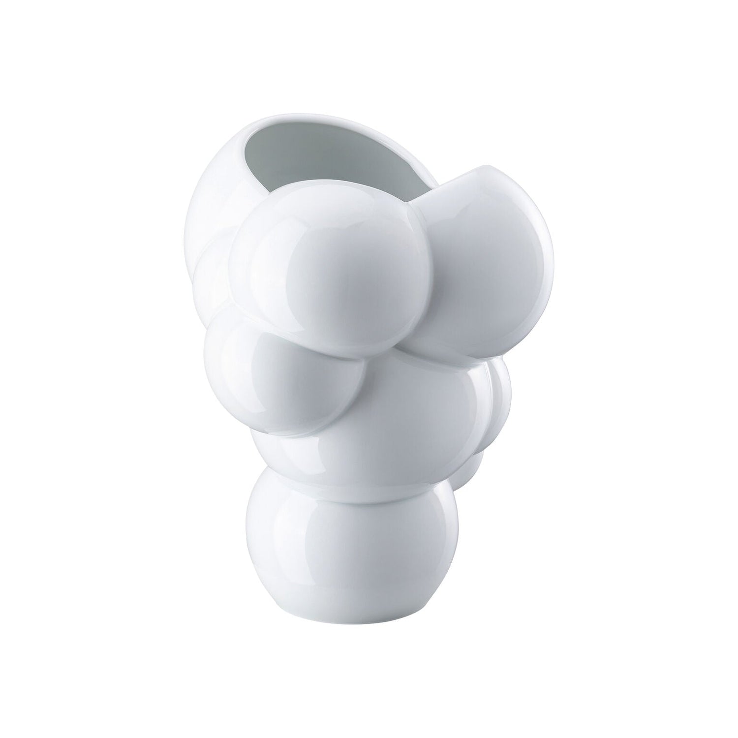 Rosenthal White Rosenthal Skum White Vase 26 cm front view