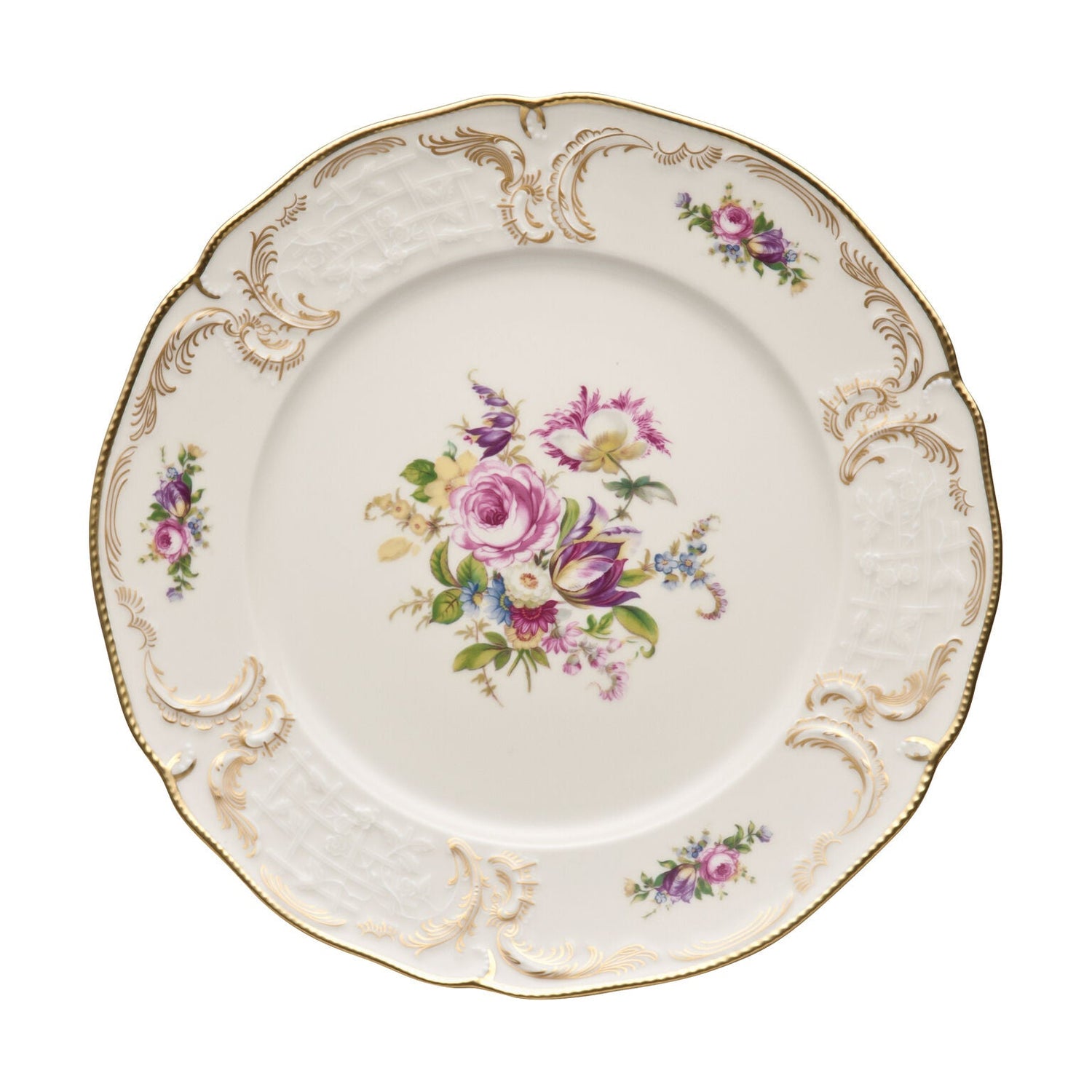 Rosenthal Diplomat Rosenthal Sanssouci Ivory (Sanssouci Ivory) Diplomat Service Plate front view