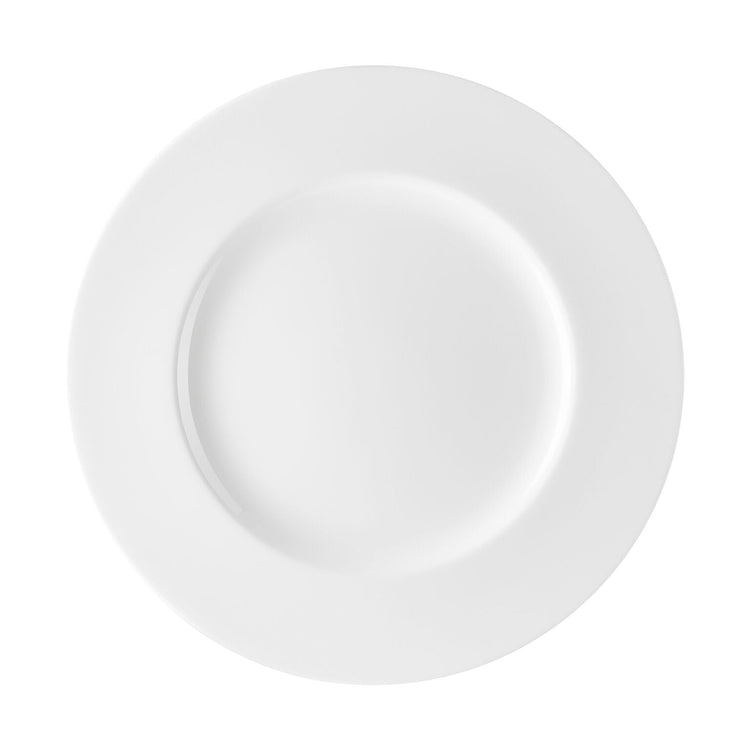 Rosenthal White Rosenthal Jade White Service Rim Plate 31 front view