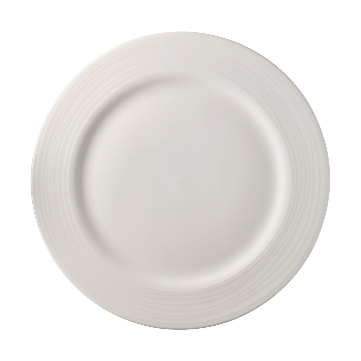 Rosenthal White Rosenthal Jade Linea White Service Rim Plate 31 front view