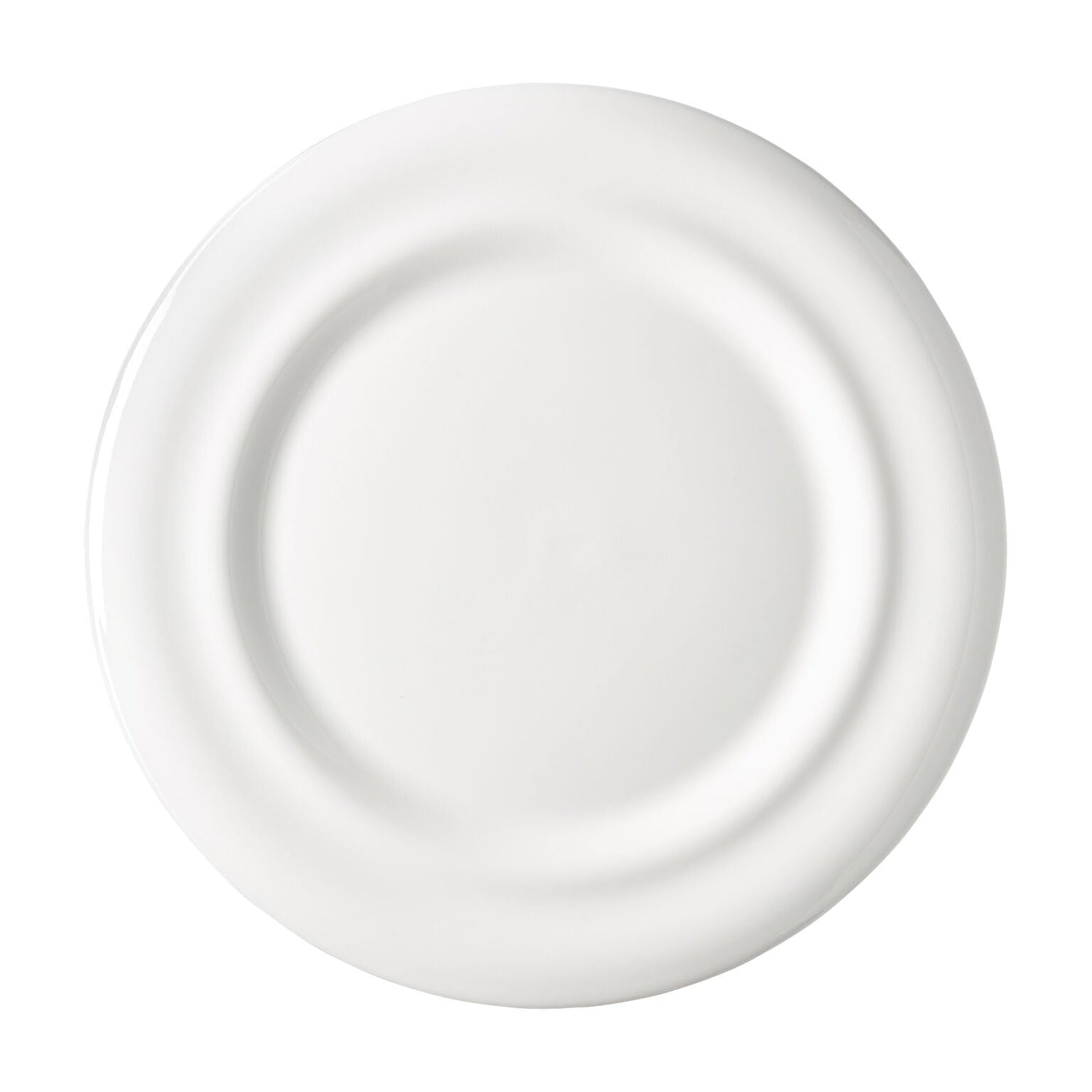 Rosenthal White Rosenthal Jade Sphera White Service Rim Plate 32 front view