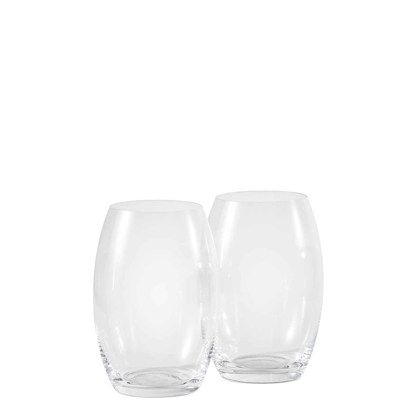 Versace Medusa Lumière 2nd Edition Clear Longdrink Tumblers Set of 2 – front product view