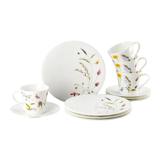 Hutschenreuther Nora Spring Vibes Set 12 pcs/combi c&s – official Hutschenreuther product image