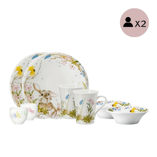 Hutschenreuther Spring Greetings Flower Meadow Set 2 egg cups – official Hutschenreuther product image