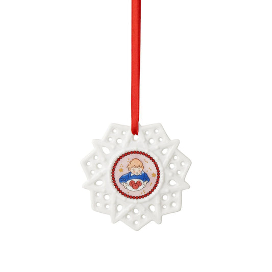 Hutschenreuther Collector's Collection 26 Junge mit Äpfeln Star ornament – official Hutschenreuther product image