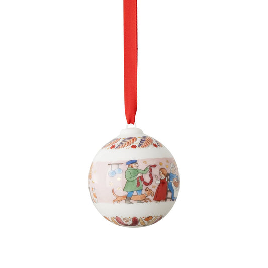 Hutschenreuther Christmas 2026 Ball Porcelain ball – official Hutschenreuther product image