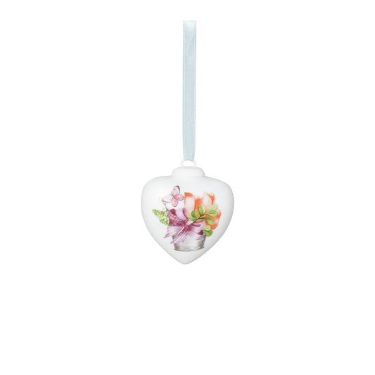 Hutschenreuther Spring Greetings Tulip orange Porcelain mini-heart – official Hutschenreuther product image