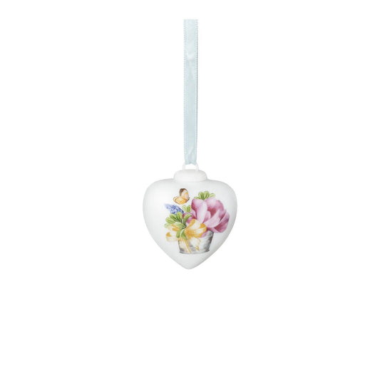 Hutschenreuther Spring Greetings Tulip pink Porcelain mini-heart – official Hutschenreuther product image