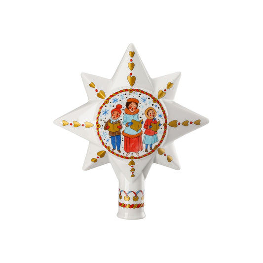 Hutschenreuther Christmas tree topper Christmas Market Christm.tree top lg. – official Hutschenreuther product image