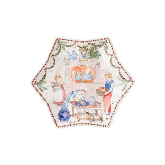 Hutschenreuther Collector's Collection 26 Christmas Feast Tray star-shaped 24 – official Hutschenreuther product image