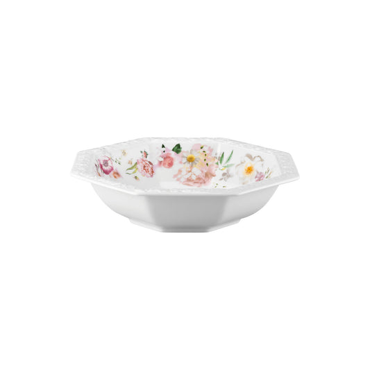 Rosenthal Pink Rose Rosenthal Maria Pink Rose Salad Bowl 1 front view