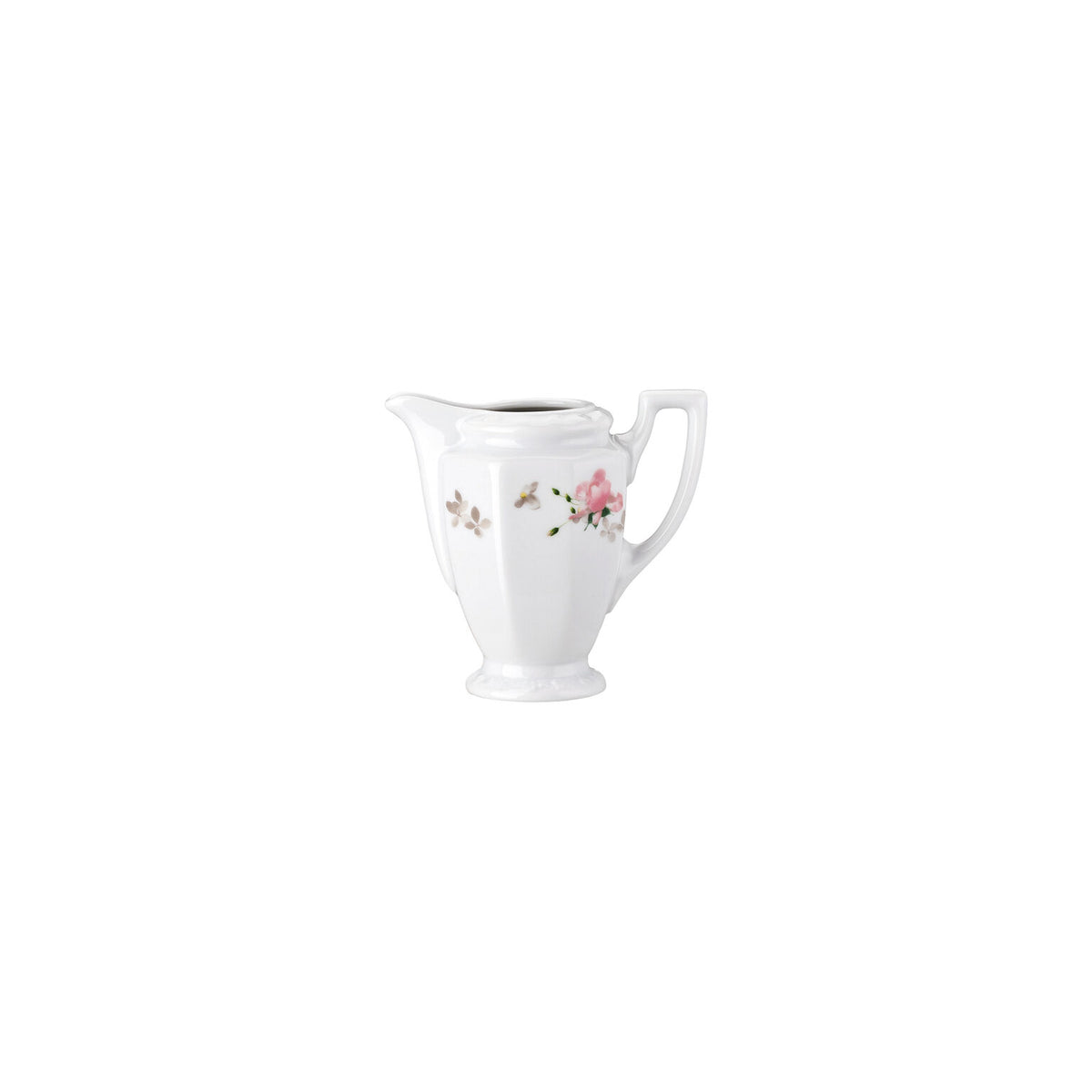 Rosenthal Pink Rose Rosenthal Maria Pink Rose Creamer 3 front view