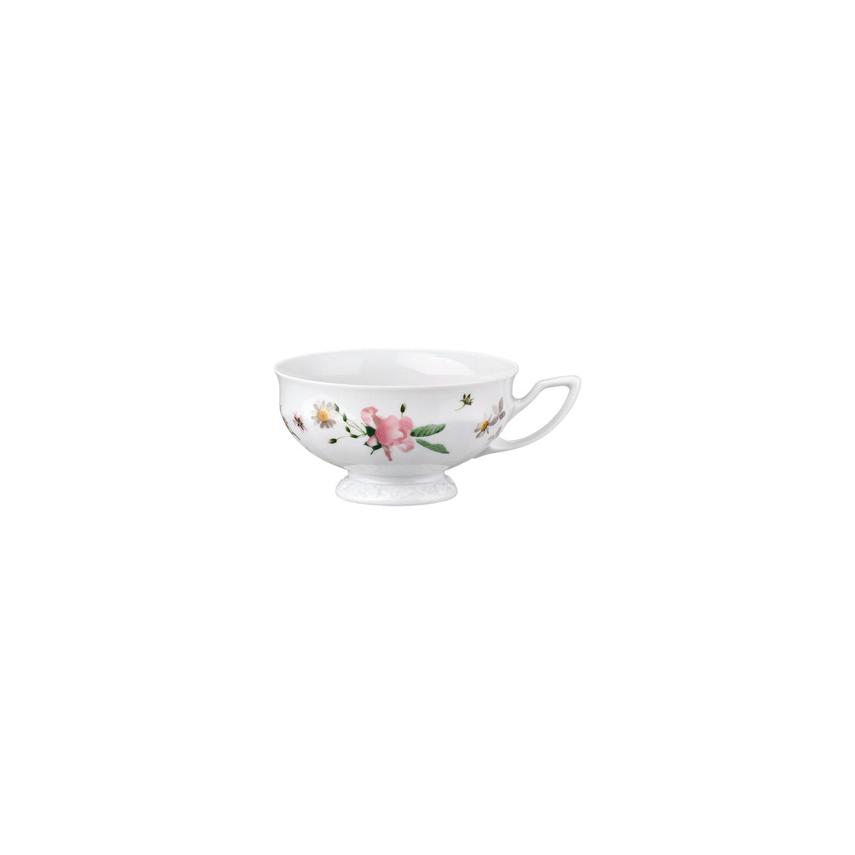 Rosenthal Pink Rose Rosenthal Maria Pink Rose Cup 4 low front view