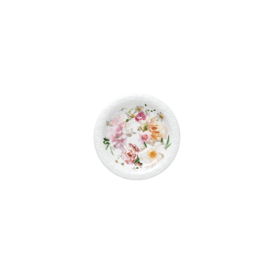 Rosenthal Pink Rose Rosenthal Maria Pink Rose Saucer 2 tall front view
