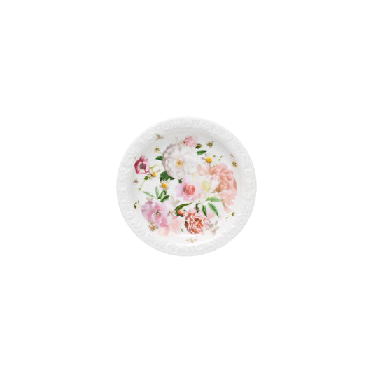 Rosenthal Pink Rose Rosenthal Maria Pink Rose Saucer 4 tall front view
