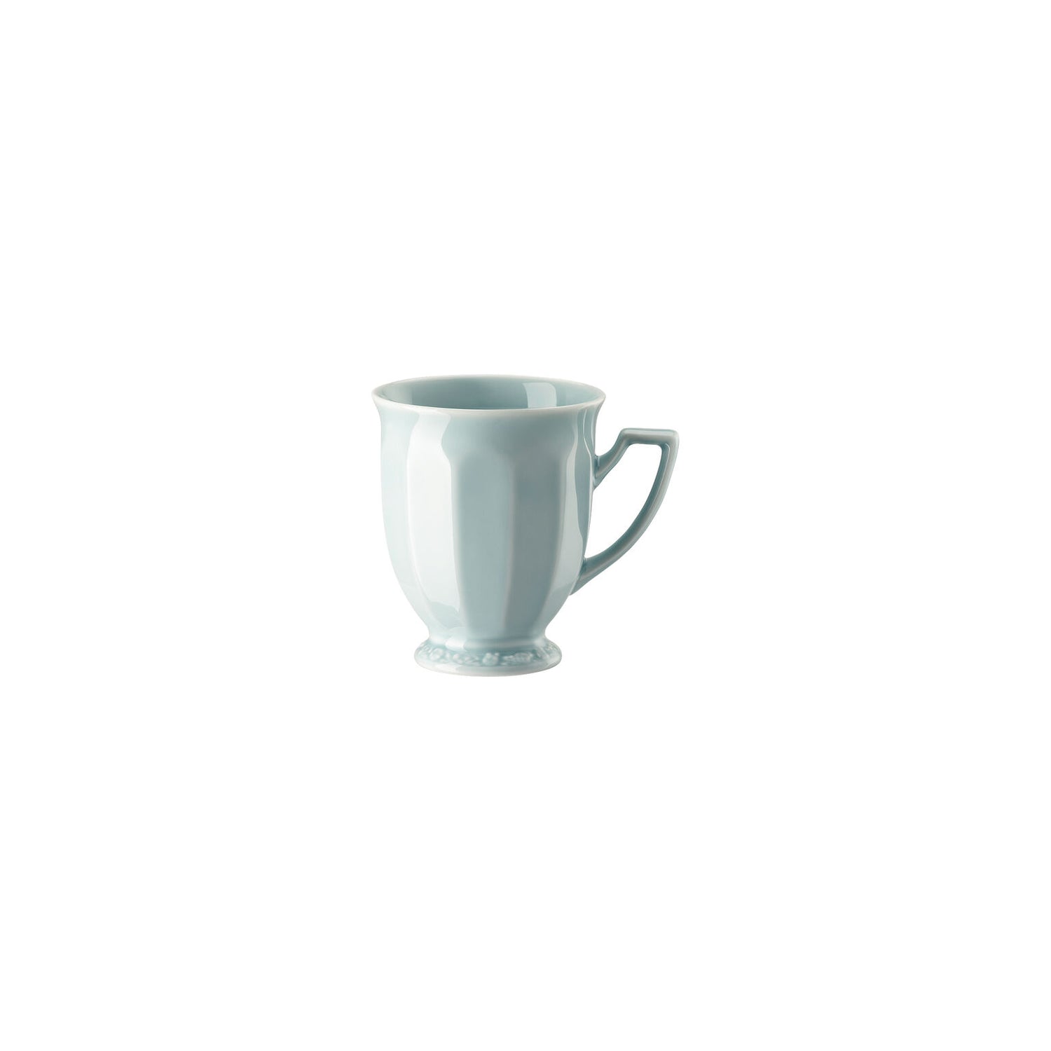 Rosenthal Pale Mint Rosenthal Maria Pale Mint Mug with handle front view