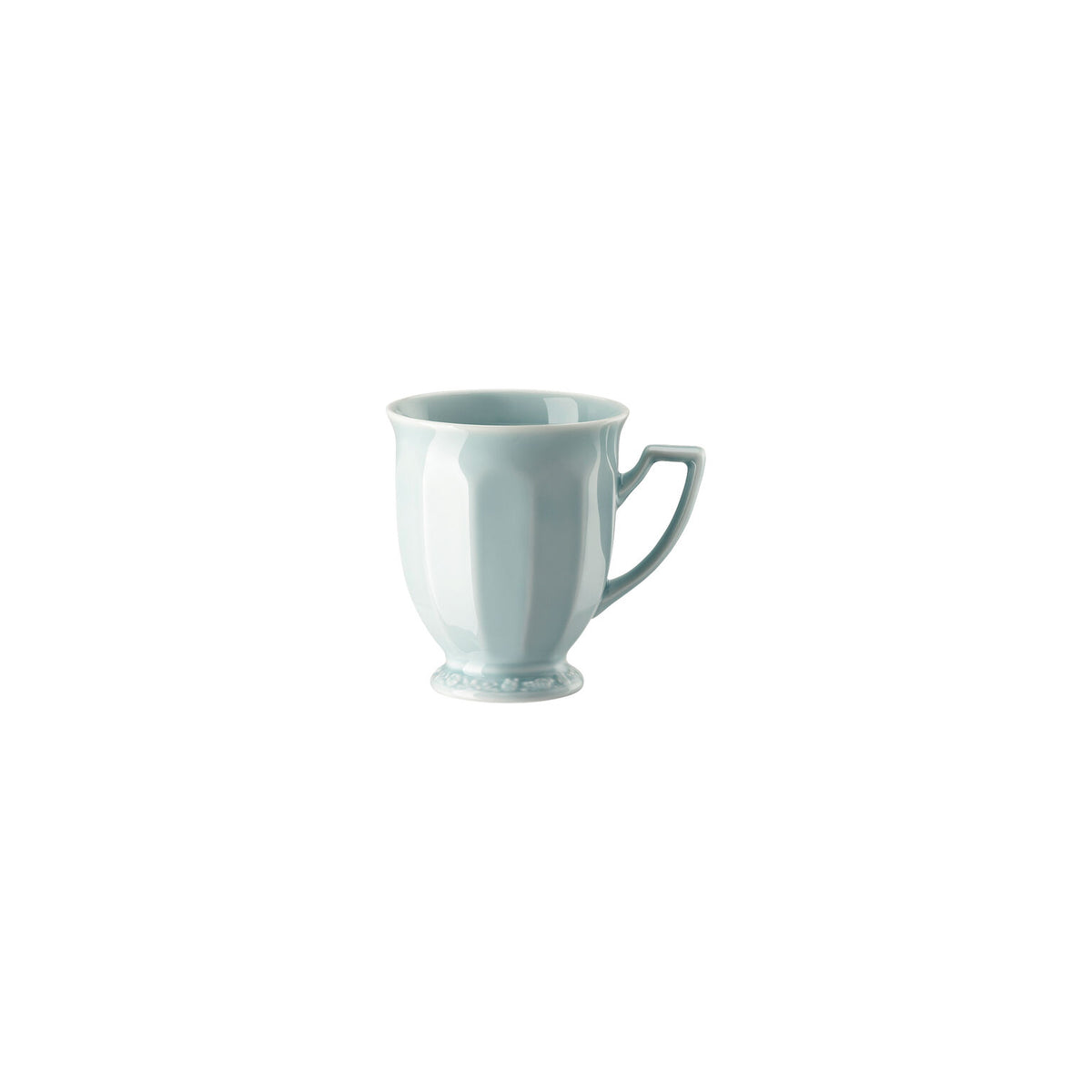Rosenthal Pale Mint Rosenthal Maria Pale Mint Mug with handle front view