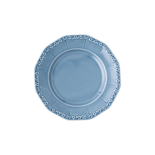 Rosenthal Dream Blue Rosenthal Maria Dream Blue Plate 21 cm front view