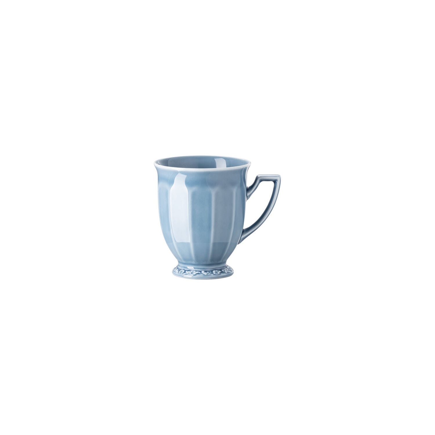 Rosenthal Dream Blue Rosenthal Maria Dream Blue Mug with handle front view