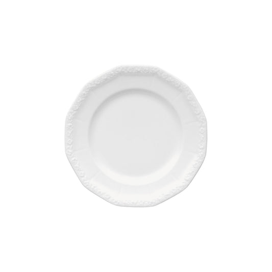 Rosenthal White Rosenthal Maria White Plate 19 cm front view