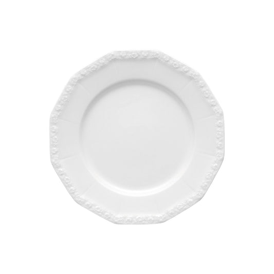 Rosenthal White Rosenthal Maria White Plate 25 cm front view