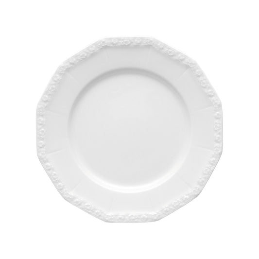 Rosenthal White Rosenthal Maria White Plate 26 cm front view