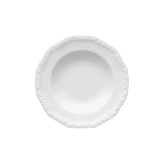 Rosenthal White Rosenthal Maria White Plate 21 cm deep front view