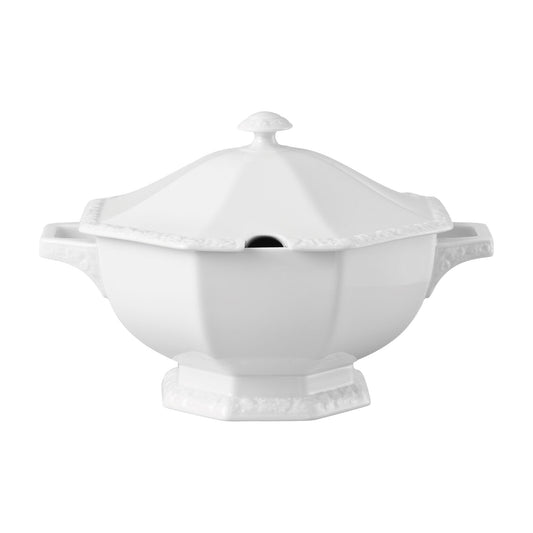 Rosenthal White Rosenthal Maria White Souptureen 2 front view