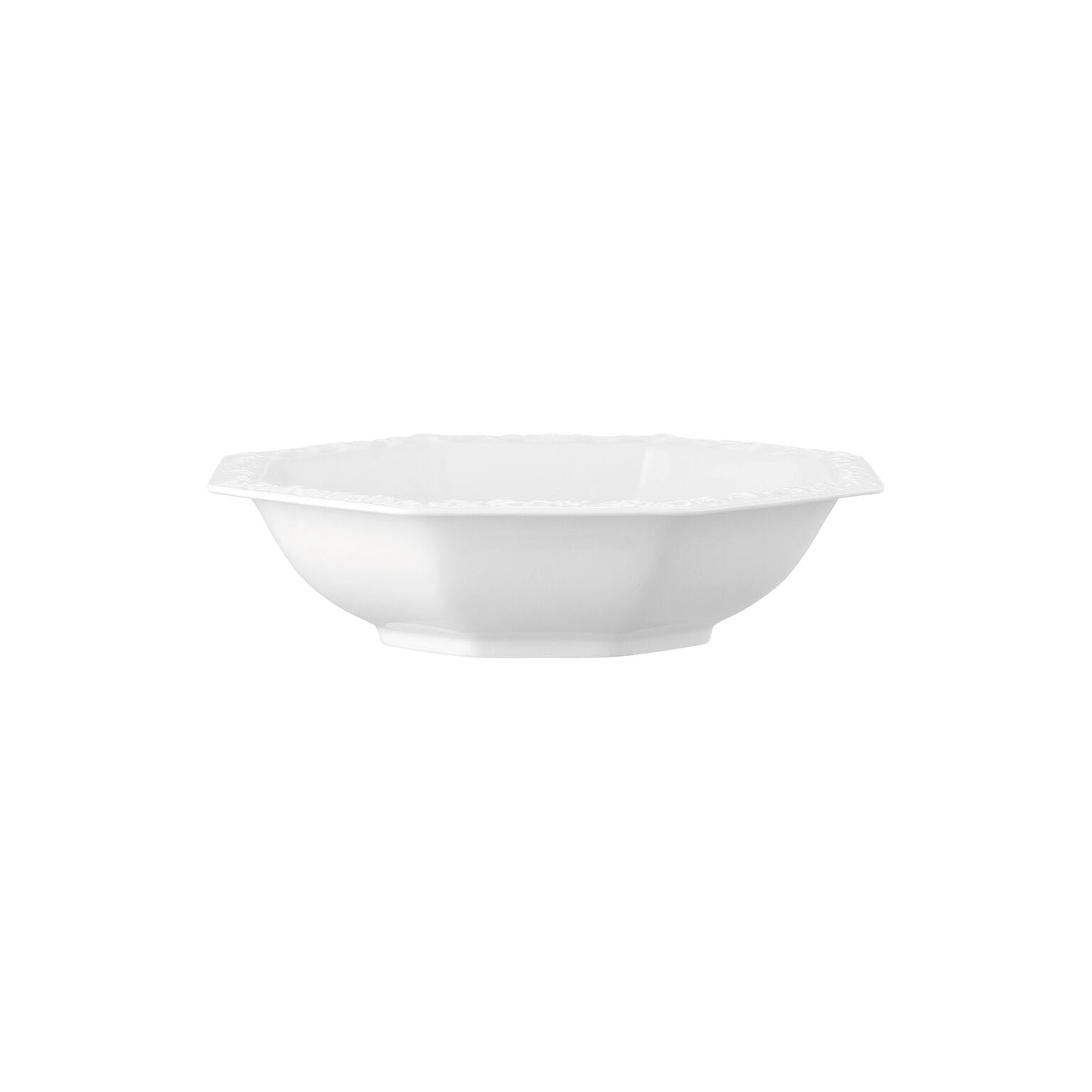Rosenthal White Rosenthal Maria White Salad Bowl 1 front view
