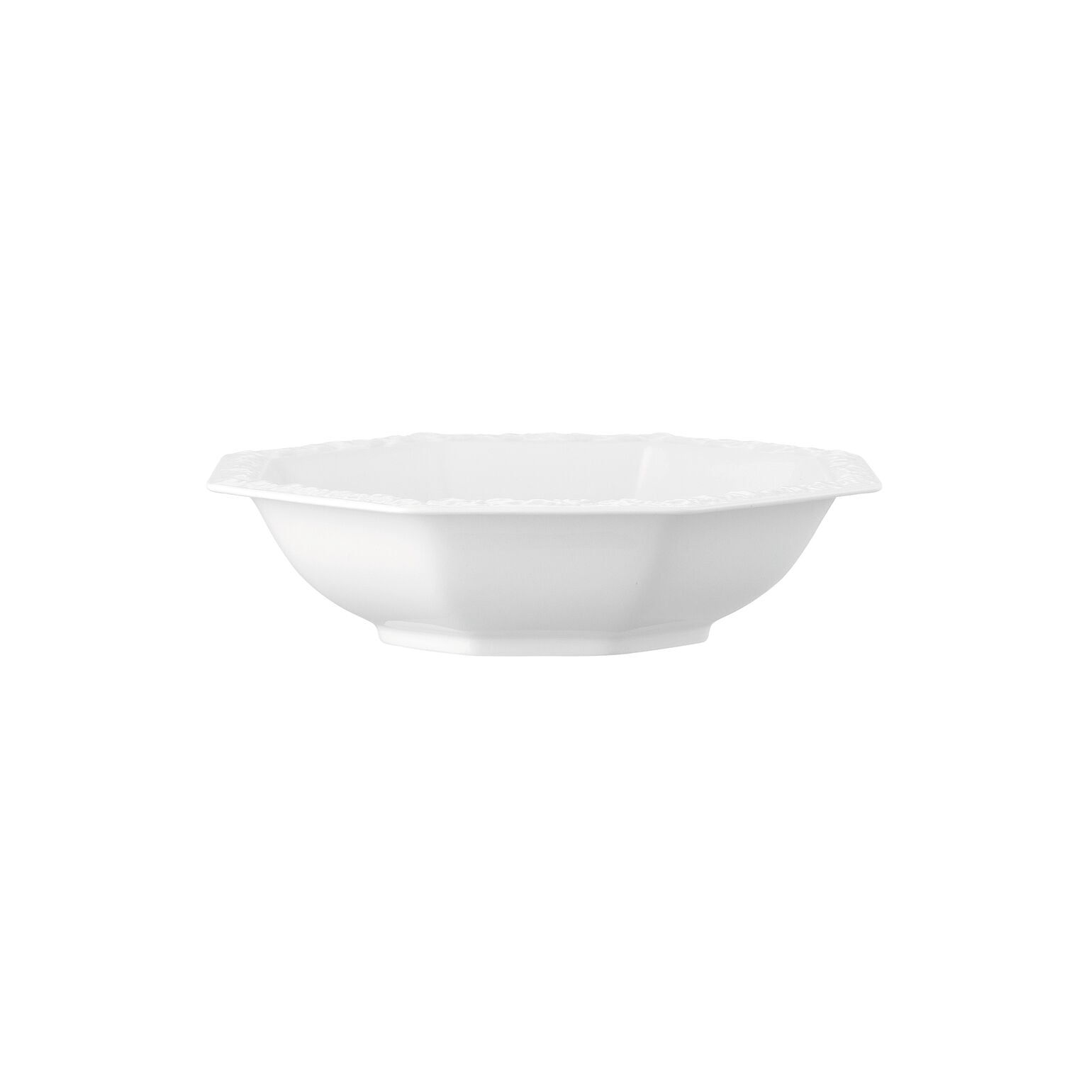 Rosenthal White Rosenthal Maria White Salad Bowl 1 front view