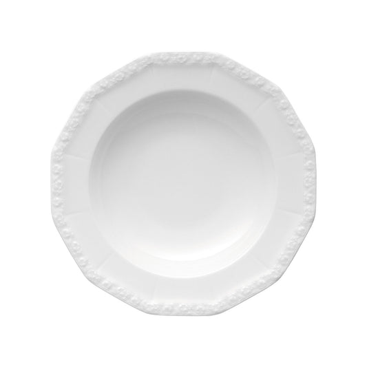 Rosenthal White Rosenthal Maria White Pasta Plate front view