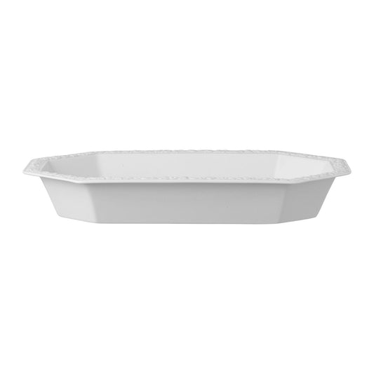 Rosenthal White Rosenthal Maria White Dish univ. 33 cm front view