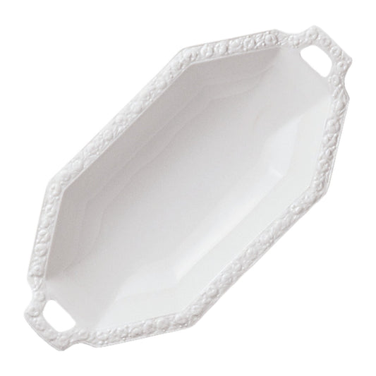Rosenthal White Rosenthal Maria White Bread Basket front view