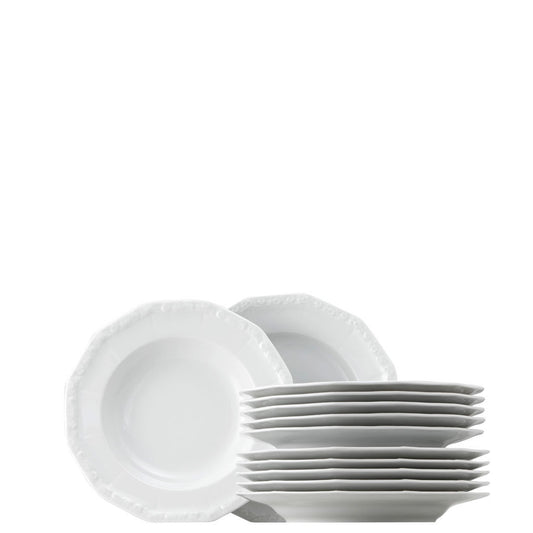Rosenthal White Rosenthal Maria White Dinner set 12 pcs. front view