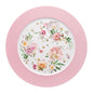 Rosenthal Pink Rose Rosenthal Maria Pink Rose Service Plate 33 cm front view