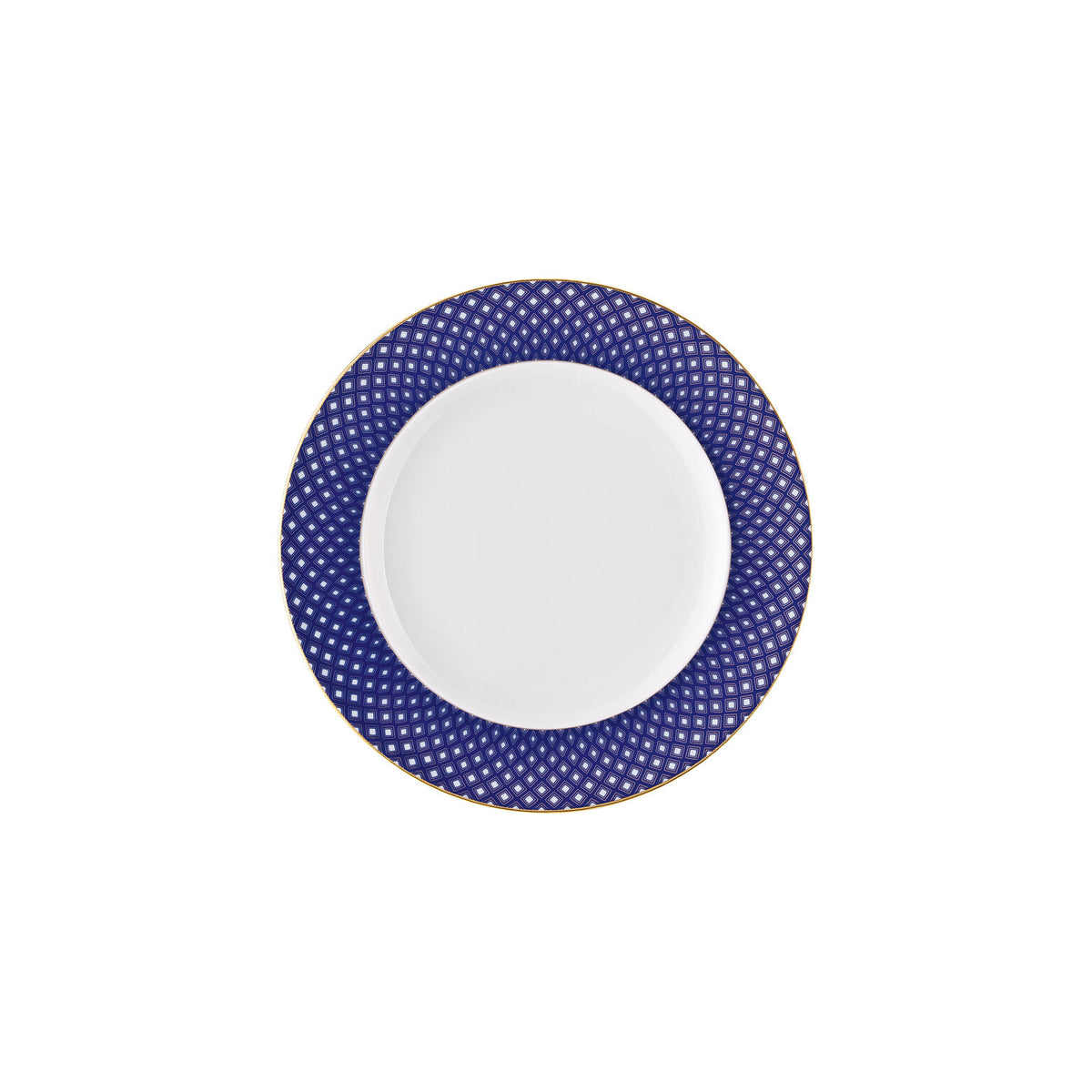 Rosenthal Carreau Bleu Rosenthal Francis Carreau Bleu Plate 18 cm front view