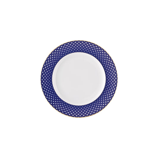 Rosenthal Carreau Bleu Rosenthal Francis Carreau Bleu Plate 18 cm front view