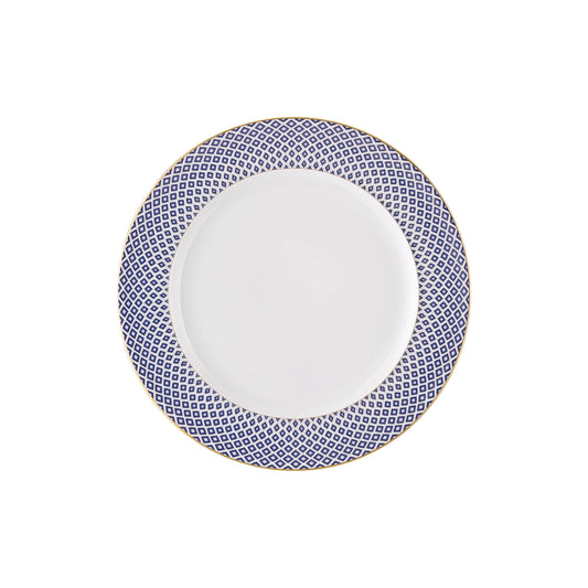 Rosenthal Carreau Bleu Rosenthal Francis Carreau Bleu Plate 22 cm front view