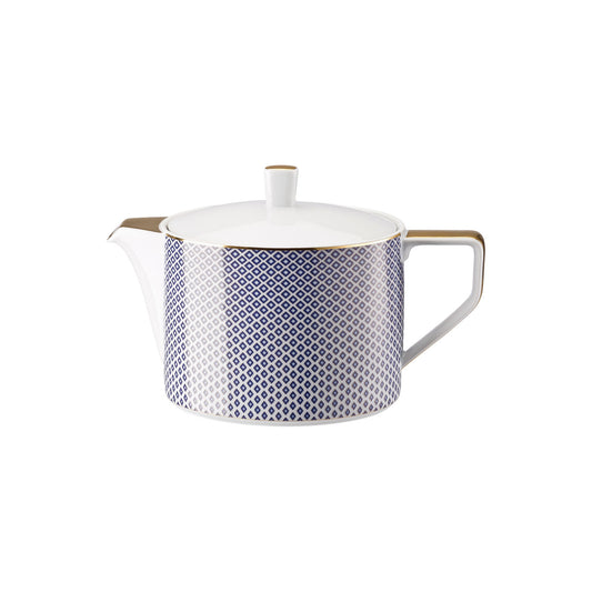 Rosenthal Carreau Bleu Rosenthal Francis Carreau Bleu Tea Pot 3 front view