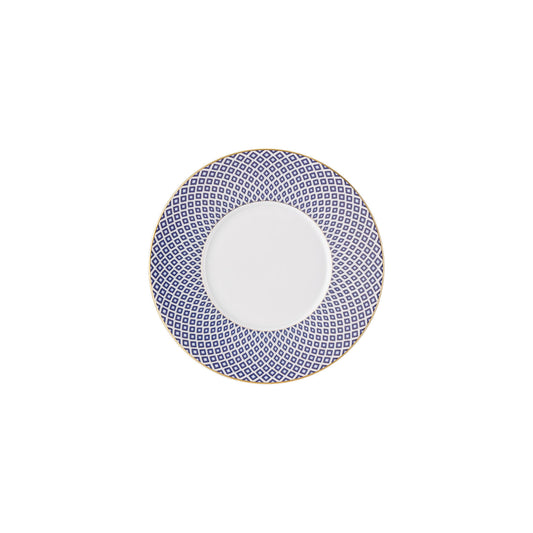 Rosenthal Carreau Bleu Rosenthal Francis Carreau Bleu Combi saucer front view