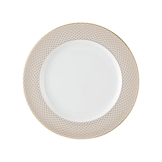 Rosenthal Carreau Beige Rosenthal Francis Carreau Beige Plate 27 cm front view